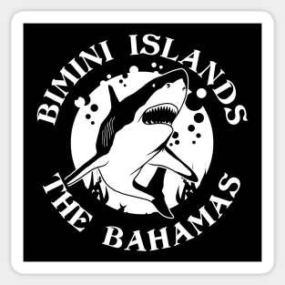 Bimini Islands The Bahamas | Shark Diving Sticker